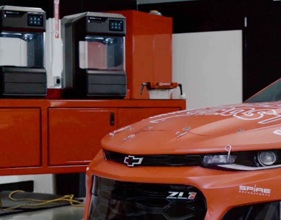 Makerbot Method X: el equipo Spire Motorsports de Nascar Cup Series utiliza un pequeño equipo de impresoras 3D para ser más eficientes